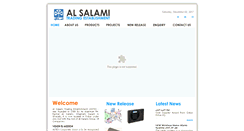 Desktop Screenshot of alsalami.com