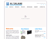 Tablet Screenshot of alsalami.com